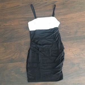 Back and White Dress